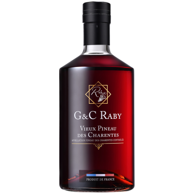 Pineau des Charentes Vieux Pineau Rouge - G et C Raby