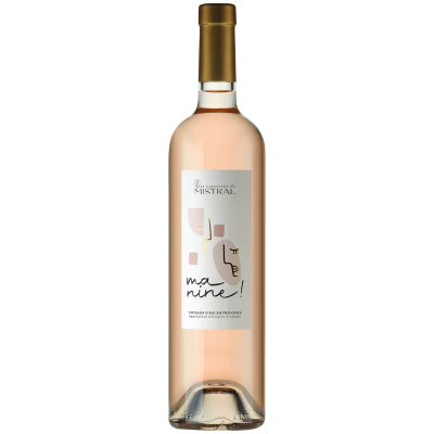 Coteaux d'Aix-en-Provence Ma Nine Rosé 2023 - Les Vignerons de Mistral