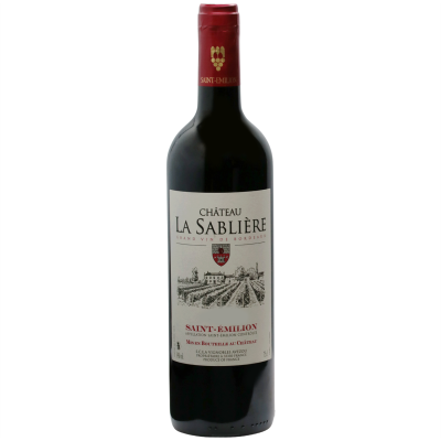 Château La Sablière Saint-Emilion Rouge 2019