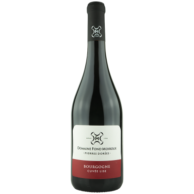 Bourgogne Cuvée Lise Rouge 2023 - Domaine Fond Moiroux - Pierres Dorées -