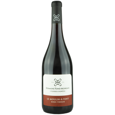 Moulin-à-Vent Gros Vosges Rouge 2023 - Domaine Fond Moiroux - Pierres Dorées -