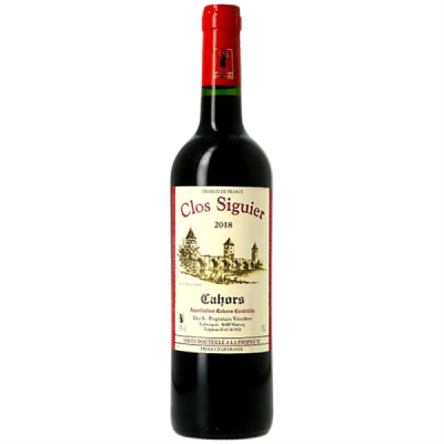Cahors Rouge 2018 - Clos Siguier