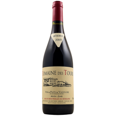 Vaucluse Merlot Syrah Rouge 2000 - Château des Tours