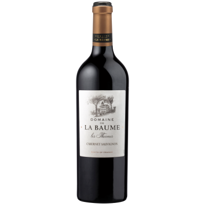 Pays d'Oc Cabernet Sauvignon Les Thermes Rouge 2020 - Domaine de la Baume