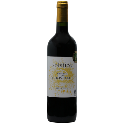 Château de l'Hospital Graves Solstice Sans Sulfites Rouge 2020