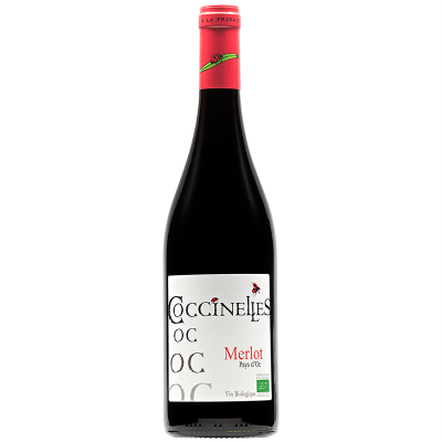 Pays d'Oc Merlot Rouge 2022 - Château des Coccinelles