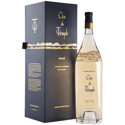 Languedoc Cabrières Clos du Temple AVEC ETUI Rosé 2022 - Gérard Bertrand