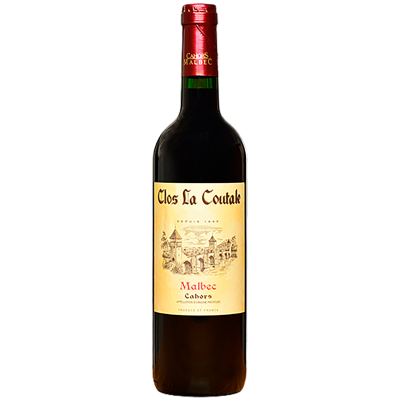 Clos la Coutale Malbec Rouge 2020