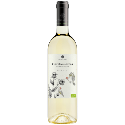 Pays d'Oc Les Cardounettes BIO Blanc 2022 - Les Vignobles Foncalieu