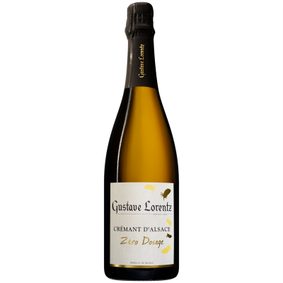 Crémant d'Alsace Zéro Dosage Blanc 2021 - Gustave Lorentz