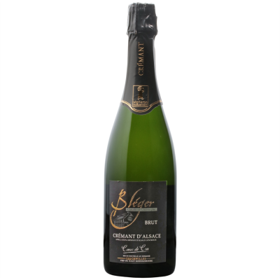 Crémant d'Alsace Brut Coeur de Cru Blanc 2021 - Domaine Claude et Christophe Bléger